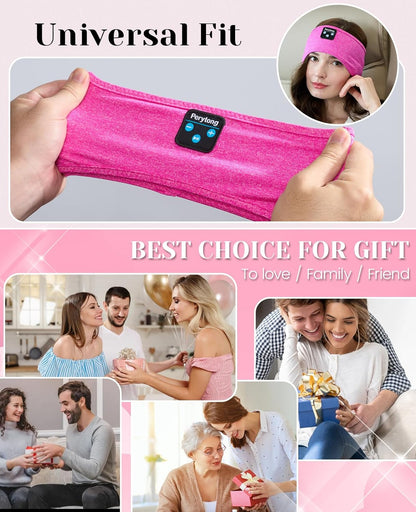 Ultra-Soft Headband for Side Sleepers - Sleep Headphones for Music Lovers