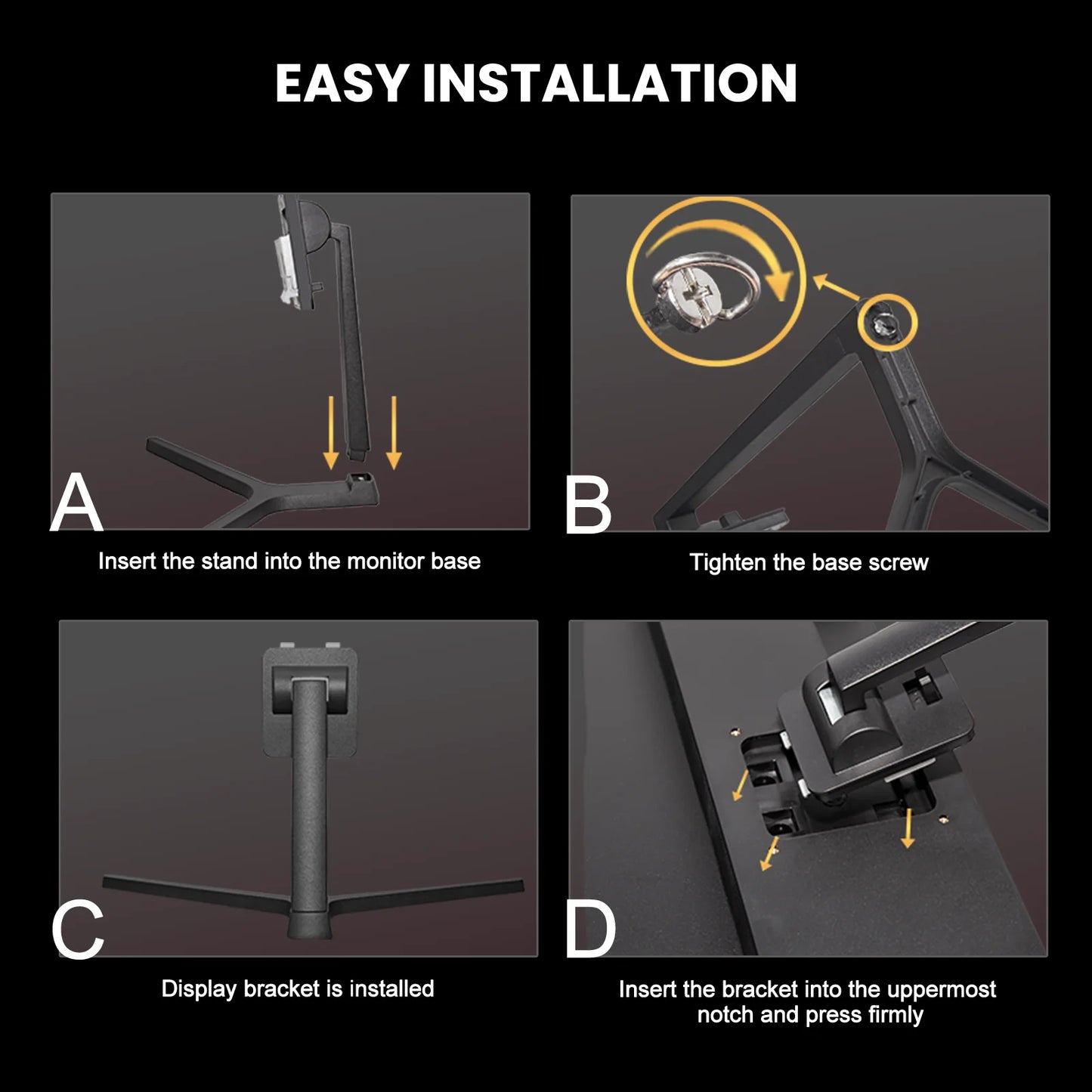 24" 200Hz Gaming Monitor,Ips Panel,Fhd 1080P, Built-In Speakers, 120% Srgb, Freesync, Black