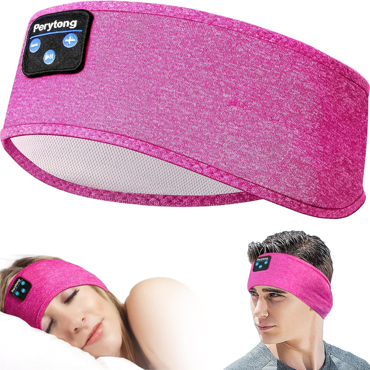 Ultra-Soft Headband for Side Sleepers - Sleep Headphones for Music Lovers