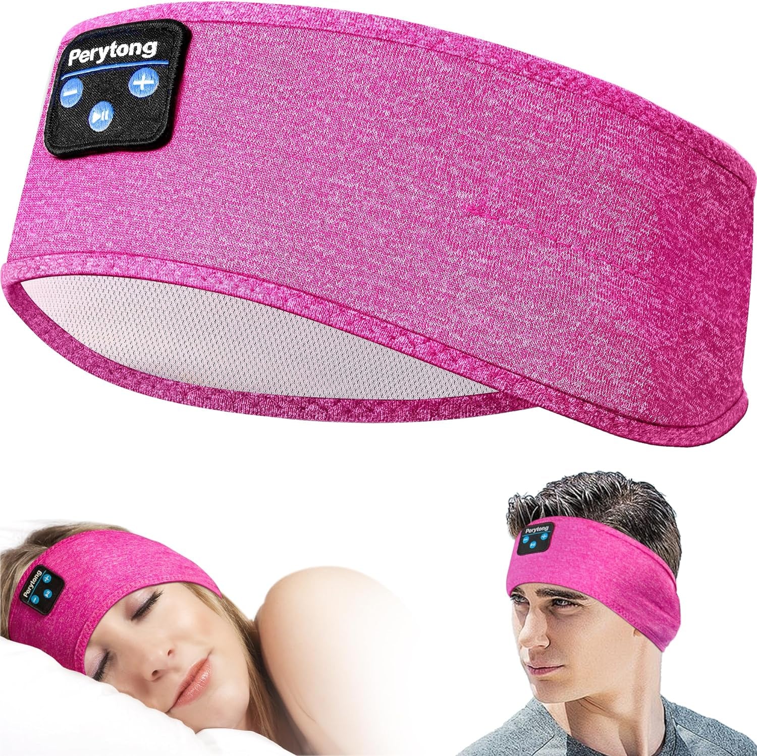 Ultra-Soft Headband for Side Sleepers - Sleep Headphones for Music Lovers