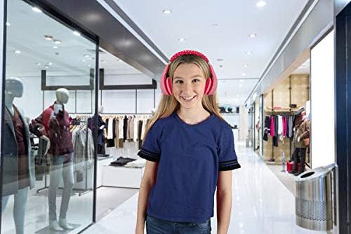 Kids Safe over the Ear Headphones, Volume Limiter for Developing Ears, 3.5MM Stereo Jack, Recommended for Ages 3-9