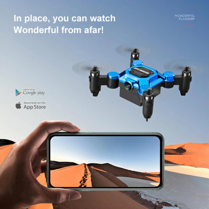 4K Mini Foldable Drone for Kids, Drone with Camera, RC Drone with Altitude Hold 3D Flips and Headless Mode Easy to Fly