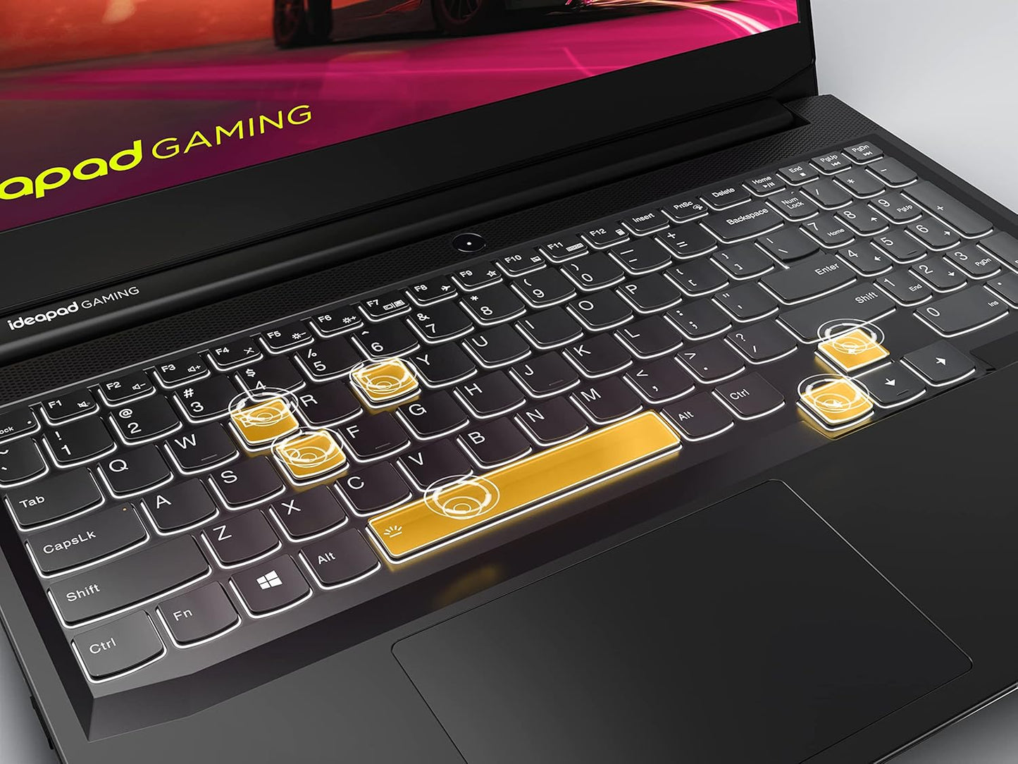 Ideapad Gaming 3 15 Laptop, 15.6" FHD Display, AMD Ryzen 5 5600H, NVIDIA Geforce GTX 1650, 8GB RAM, 256GB Storage, Windows 10H