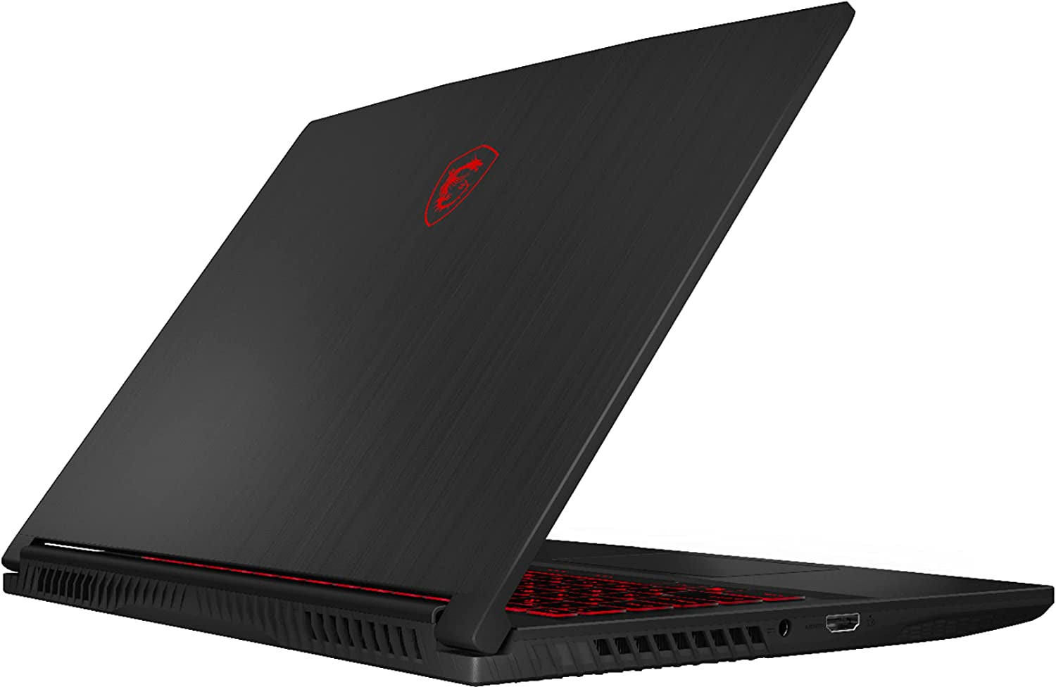 GF65 Thin Gaming Laptop I 15.6" Full HD IPS 144Hz I Intel 6-Core I5-10500H (>I7-9750H) I 16GB DDR4 512GB SSD I Geforce RTX 3060 6GB I USB-C Backlit KB Nahimic Win10 Pro Black + 32GB Microsd Card