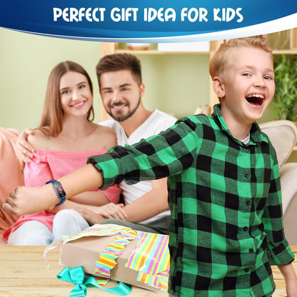 Kids Fitness Tracker for Age 5-16，2022 Upgraded Tracker Kids Watch，Waterproof Watch for Kids with Pedometer，Sleep Monitor & Calorie Counter，Fitness Watch for Kids Girls Boys Teen (Blue)