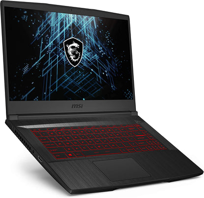 GF65 Gaming Laptop: 15.6" 144Hz FHD 1080P, Intel Core I7-10750H 6 Core, NVIDIA Geforce RTX 3060, 16GB, 512GB Nvme SSD, Wifi 6, Red Keyboard, Win 10, Black (10UE-047)