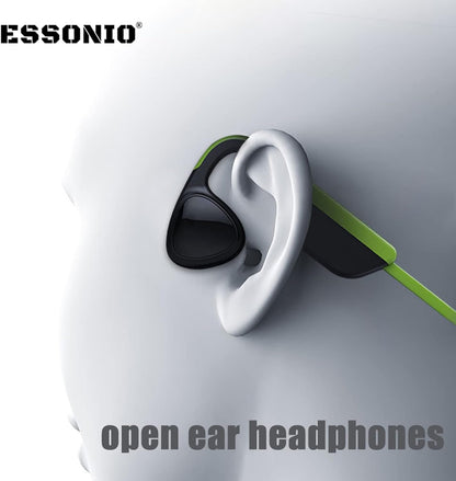 Bone Conduction Headphones IPX8 Waterproof Headphones for Swimming Bluetooth Open Ear Headphones with 8G Memory Wireless Headphones