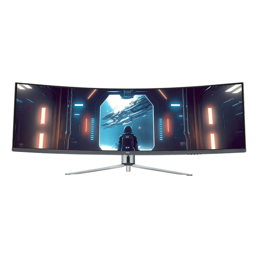 49" 3840 X 1080P Curved Dual FHD Gaming Monitor, Black, 100133225