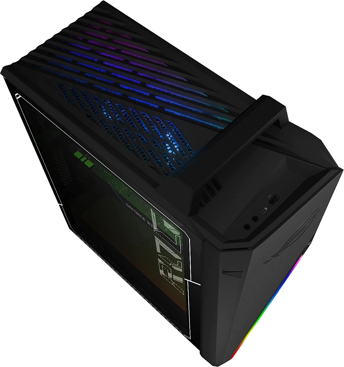 ROG Strix G15CS Gaming Desktop Computer, Intel Octa-Core I7-9700F up to 4.7Ghz, 32GB DDR4 RAM, 1TB Pcie SSD + 1TB HDD, RTX 2070 Super 8GB GDDR6, AC Wifi, BT 5.0, RGB Lighting Case, Windows 10